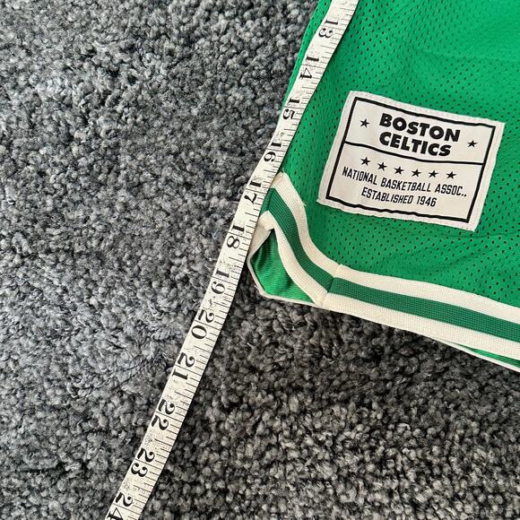 Mens Boston Celtics NBA Ultra Game Kelly Green King Court Player Shorts Medium - Picture 8 of 15